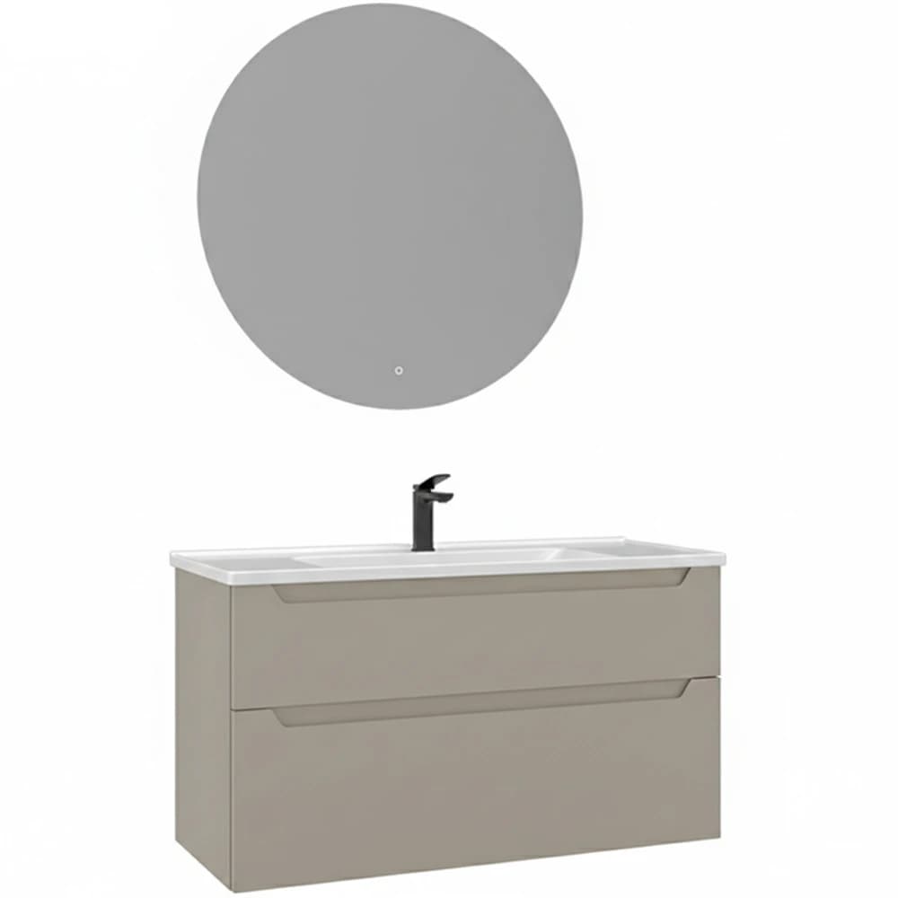 Orka Messina 100 Cm Mat Kaşmir Banyo Dolabı Takımı - 5007132