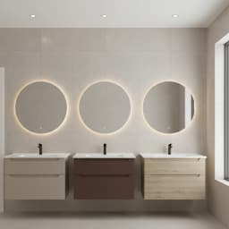 Orka Messina 85 Cm Mat Kaşmir Banyo Dolabı Takımı - 5007131 görsel 2