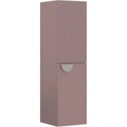 Orka Molino 40 Cm Sağ Mat Pudra Boy Dolabı (Krom Kulp) görsel 1