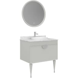 Orka Molino 80 Cm Mat Kaşmir Banyo Dolabı Takımı - 5007758 görsel 1