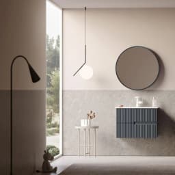 Orka Moonlight 70 Cm Mat Antrasit Banyo Dolabı Takımı - 5003385 görsel 2