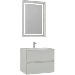 Orka Nest 70 Cm Mat Kaşmir Banyo Dolabı Takımı görsel 1