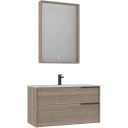 Orka Noventa 100 Cm Cordoba Banyo Dolabı Takımı (Sağ) görsel 1