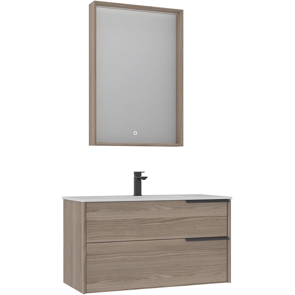Orka Noventa 100 Cm Cordoba Banyo Dolabı Takımı (Sağ)
