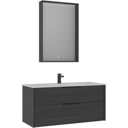 Orka Noventa 120 Cm Cabana Banyo Dolabı Takımı görsel 1