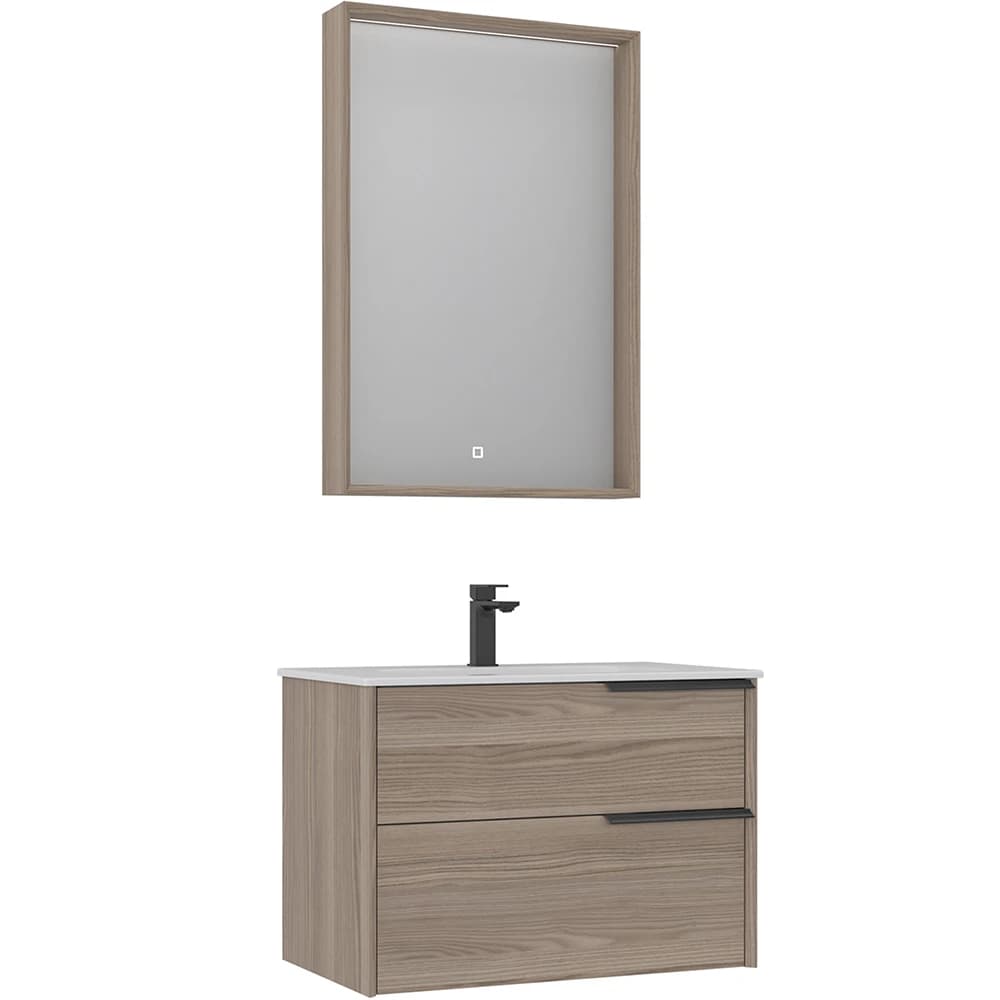 Orka Noventa 80 Cm Cordoba Banyo Dolabı Takımı (Sağ)