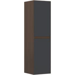 Orka Pacific 40 Cm Mat Antrasit-Moka Meşe Boy Dolabı (Sol) görsel 1