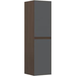 Orka Pacific 40 Cm Mat Gri-Moka Meşe Boy Dolabı (Sağ) görsel 1