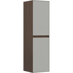 Orka Pacific 40 Cm Mat Kaşmir-Moka Meşe Boy Dolabı (Sol) görsel 1