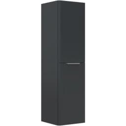 Orka Procida 40 Cm Sol Mat Antrasit Boy Dolabı (Krom Kulp) görsel 1