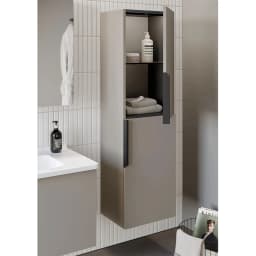 Orka Pure 40 Cm Mat Vizon Boy Dolabı (Sağ) görsel 3