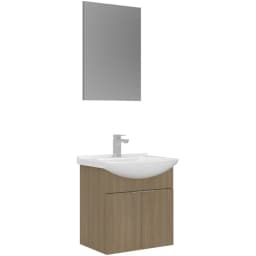 Orka Purus 55 Cm Budva Banyo Dolabı Takımı - 5008314 görsel 1