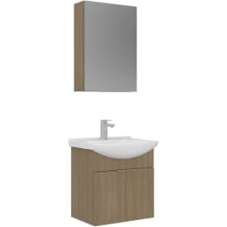 Orka Purus 55 Cm Budva Banyo Dolabı Takımı - 5008333 görsel 1