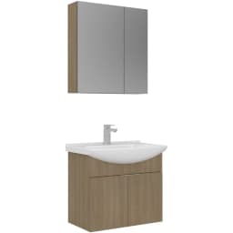 Orka Purus 65 Cm Budva Banyo Dolabı Takımı - 5008337 görsel 1