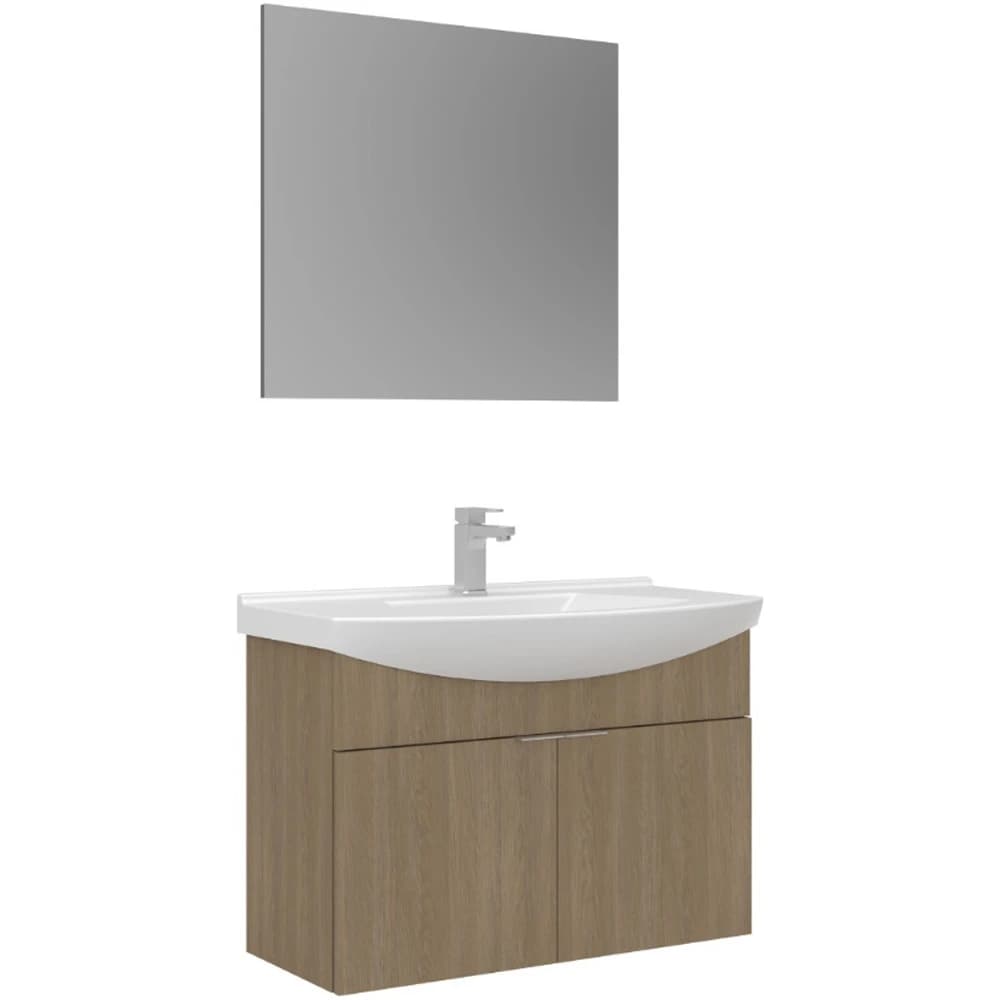 Orka Purus 80 Cm Budva Banyo Dolabı Takımı - 5008324