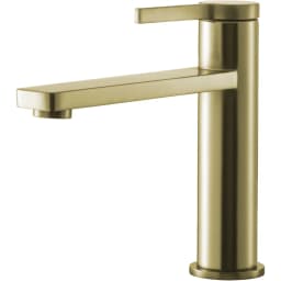 Orka Quattro Fırçalı Altın Lavabo Bataryası görsel 1