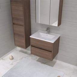 Orka Side 65 Cm Çekmeceli Navaro Banyo Dolabı Takımı görsel 2