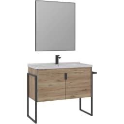Orka Trio 100 Cm Senza Banyo Dolabı Takımı - 5004210 görsel 1