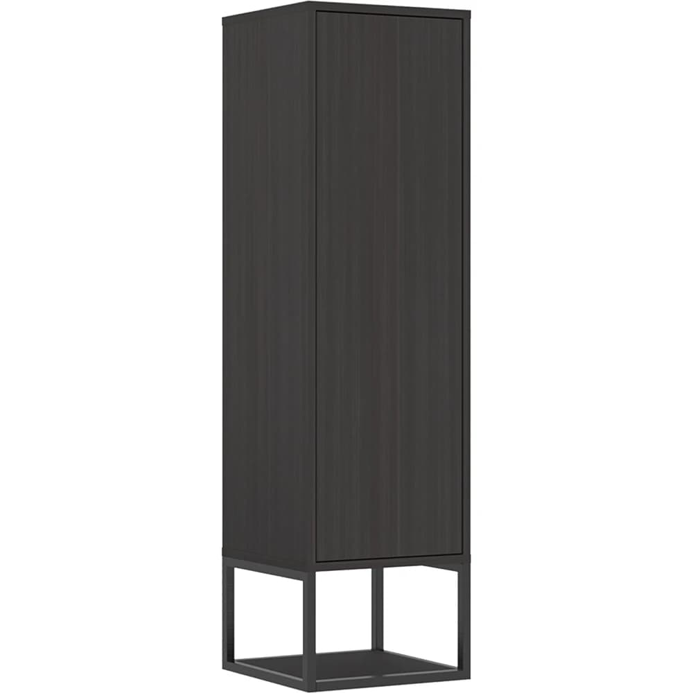 Orka Vegas 40 Cm Metalik Antrasit Boy Dolabı (Sol)