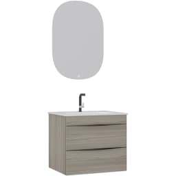 Orka Vento 60 Cm Glasgow Banyo Dolabı Takımı görsel 1