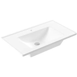 Serel Star 80x46 Cm Etajerli Lavabo - 3035TXS110H görsel 1