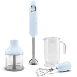 Smeg Pastel Mavi Aksesuarlı El Blender Seti - HBF03PBEU görsel 1