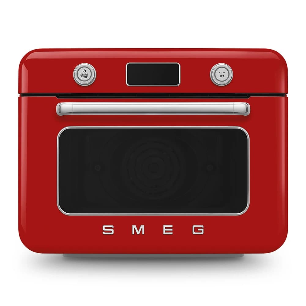 Smeg Tezgah Üstü Kombi Buharlı Kırmızı Fırın COF01RDEU