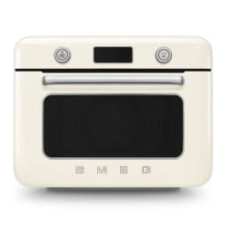 Smeg Tezgah Üstü Kombi Buharlı Krem Fırın COF01CREU görsel 1