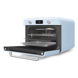 Smeg Tezgah Üstü Kombi Buharlı Pastel Mavi Fırın COF01PBEU görsel 3