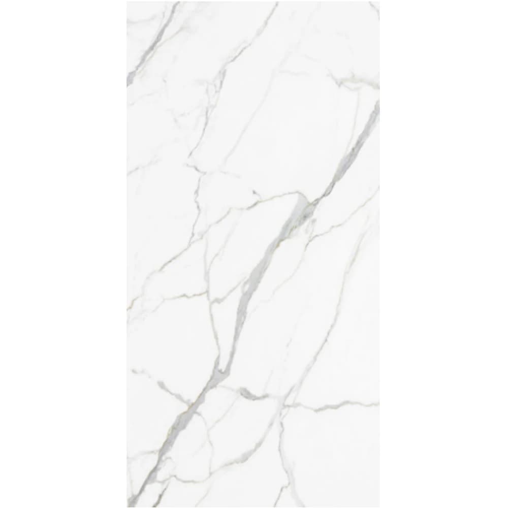 T-One Kalebodur Calacatta Unique Modül A 12 mm Parlak Porselen Tezgah 162x323