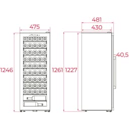 Teka RVF 10051 GBK Solo Şarap Soğutucusu görsel 3