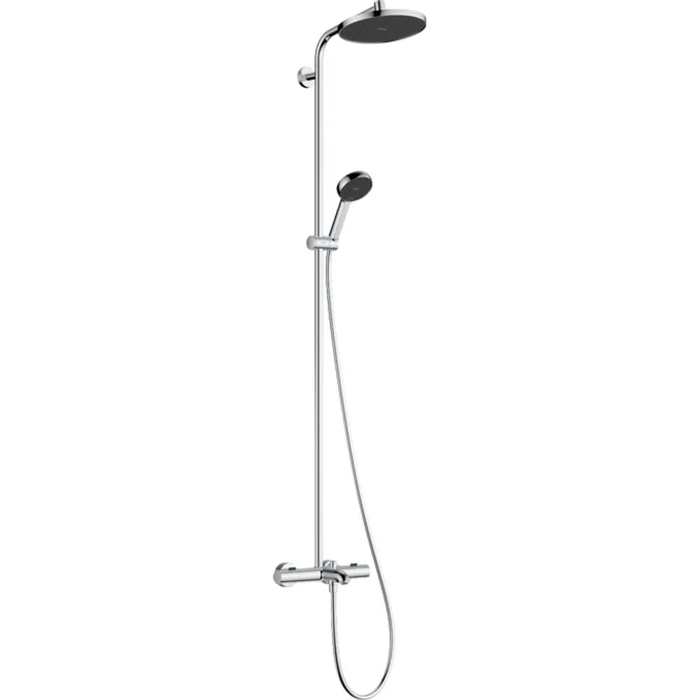 Hansgrohe Activera S 240 1jet EcoSmart Küvet Termostatlı Duş Kolonu - 28871000