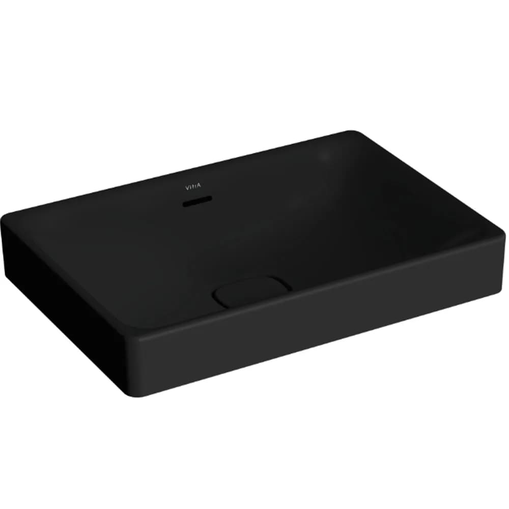 Vitra Metropole 60x40 Cm Mat Siyah Çanak Lavabo