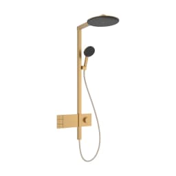 Hansgrohe Raindance Alive S 300 2jet EcoSmart ShowerSelect Comfort Mat Bronz Termostatlı Duş Kolonu - 24596140 görsel 1