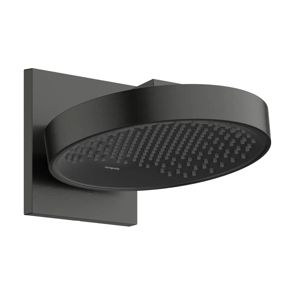 Hansgrohe Rainfinity 250 1jet EcoSmart Mat Siyah-Krom Duvar Bağlantılı Tepe Duşu - 26227340