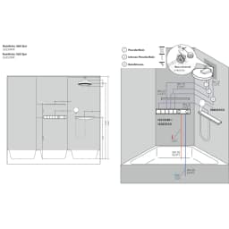 Hansgrohe Rainfinity 250 3jet Parlak Altın Duvar Bağlantılı Tepe Duşu - 26232990 görsel 2