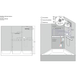 Hansgrohe Rainfinity 250 3jet EcoSmart Parlak Altın Duvar Bağlantılı Tepe Duşu - 26233990 görsel 2