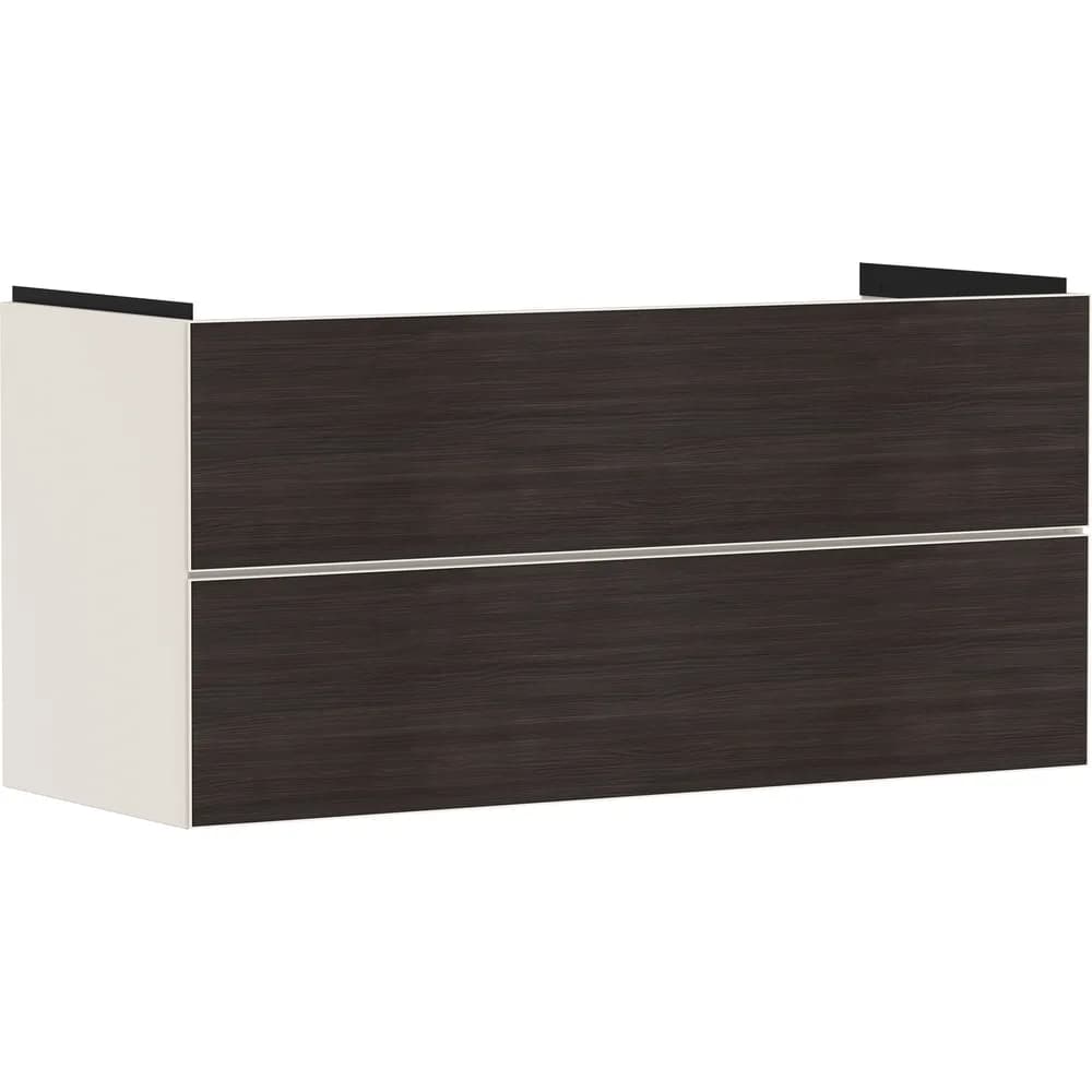 Hansgrohe Xevolos E 118 cm Kum Mat Bej Koyu Meşe 2 Çekmeceli Lavabo Dolabı - 54185730