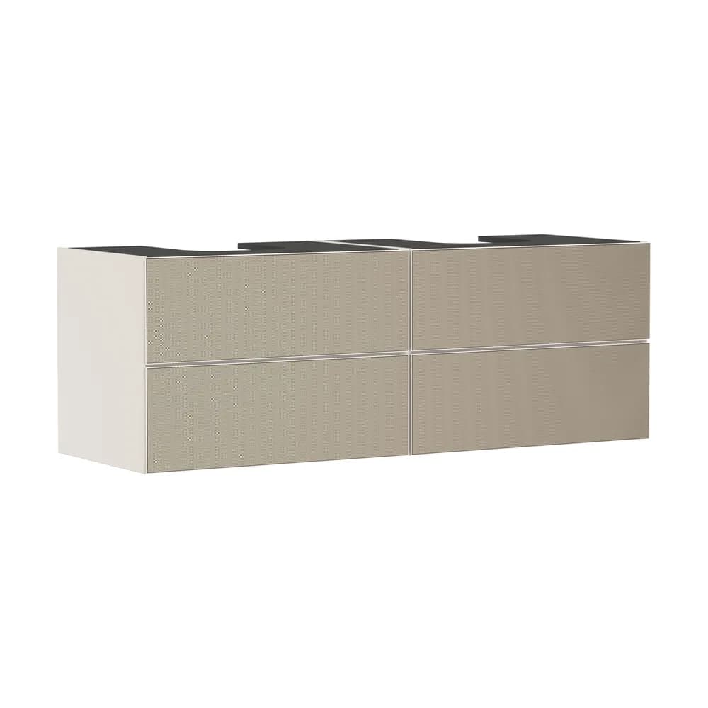 Hansgrohe Xevolos E 157 cm Kum Mat Bej Desenli Bronz 4 Çekmeceli Konsol Altı Lavabo Dolabı - 54200390