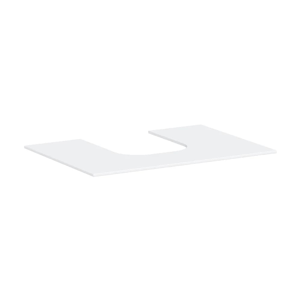 Hansgrohe Xevolos E 78 cm Mat Beyaz Orta Kesitli Tezgah Üstü Lavabo Konsolu - 54208700