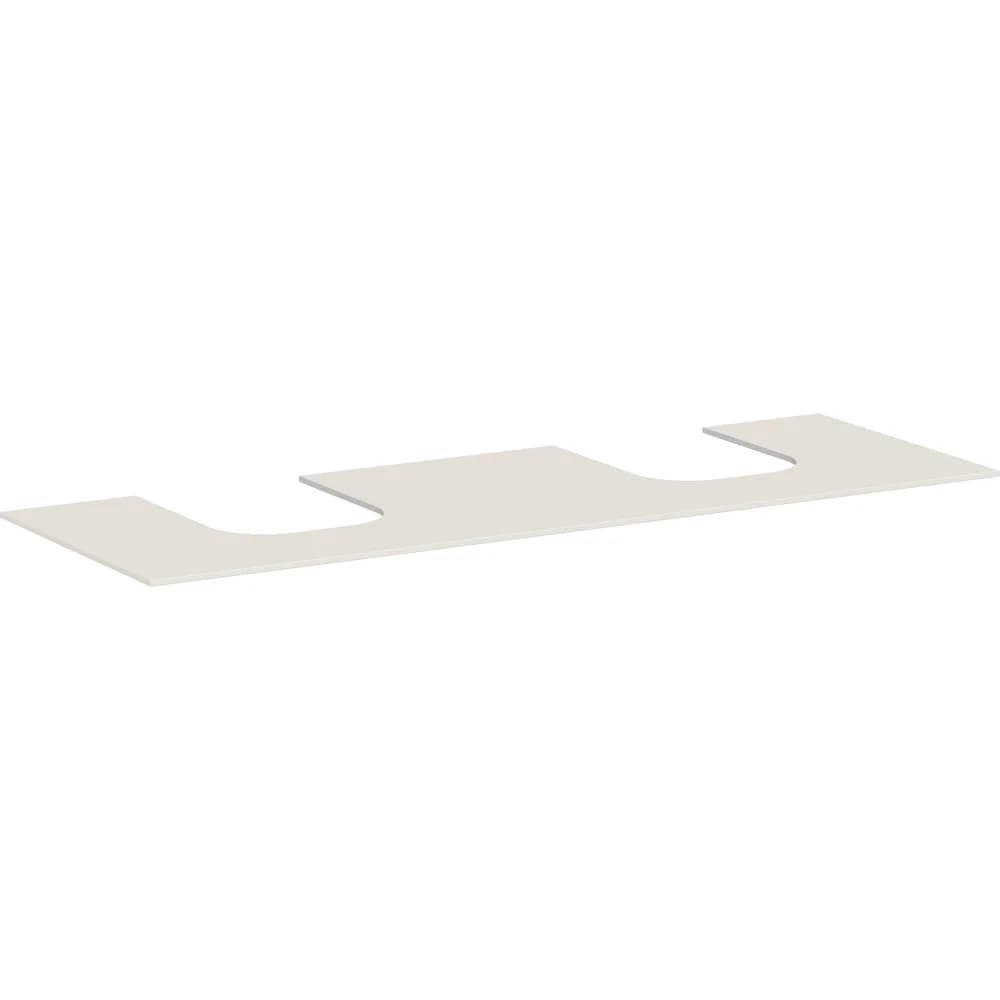 Hansgrohe Xevolos E 157 cm Kum Mat Bej Çift Kesitli Tezgah Üstü Lavabo Konsolu - 54211780