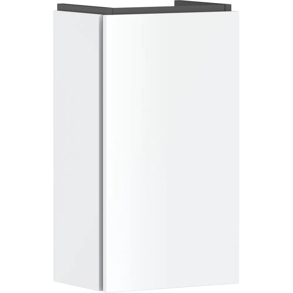 Hansgrohe Xilesa E 34x24 cm Mat Beyaz Kapaklı El Yıkama Lavabo Dolabı Sol - 54243700
