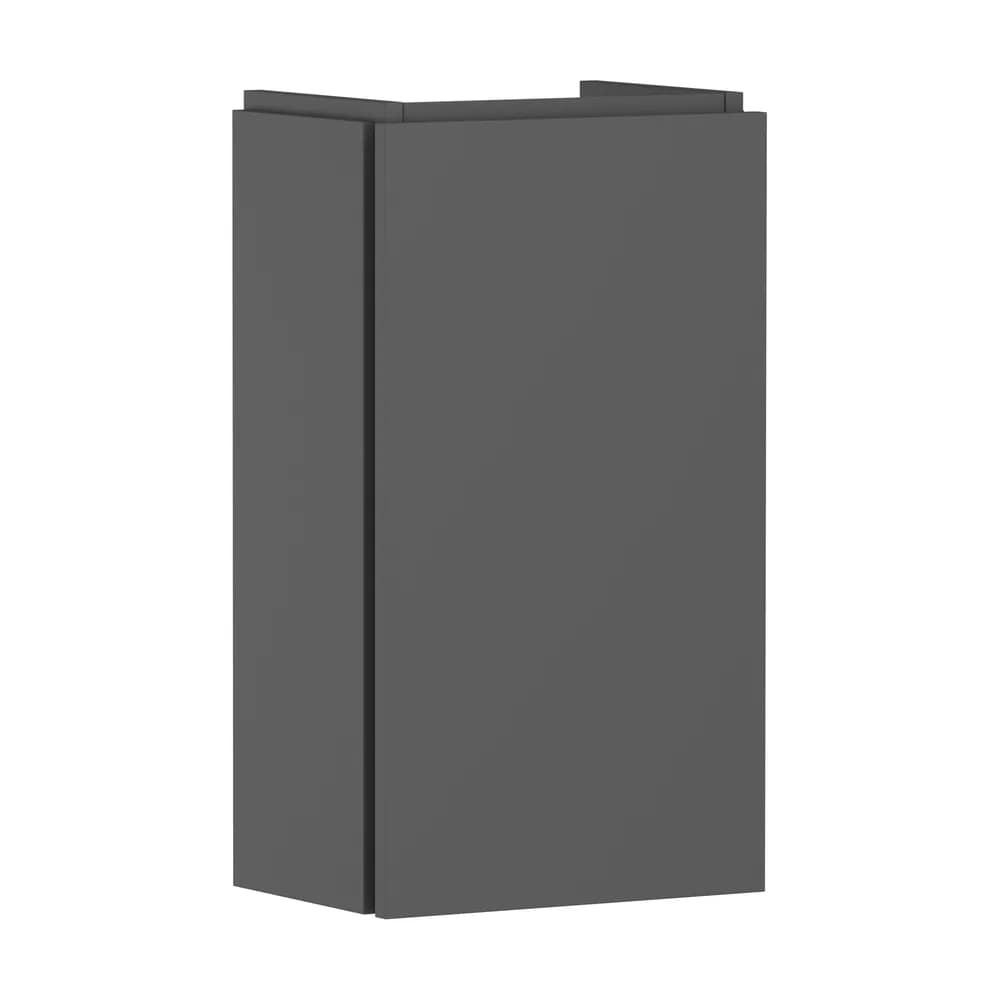 Hansgrohe Xilesa E 34x24 cm Arduvaz Mat Gri Kapaklı El Yıkama Lavabo Dolabı Sol - 54243760