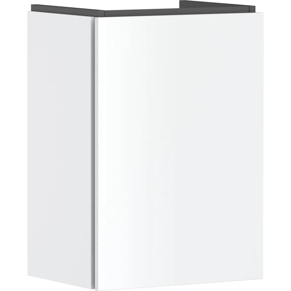 Hansgrohe Xilesa E 43x33 cm Mat Beyaz Kapaklı El Yıkama Lavabo Dolabı Sol - 54245700