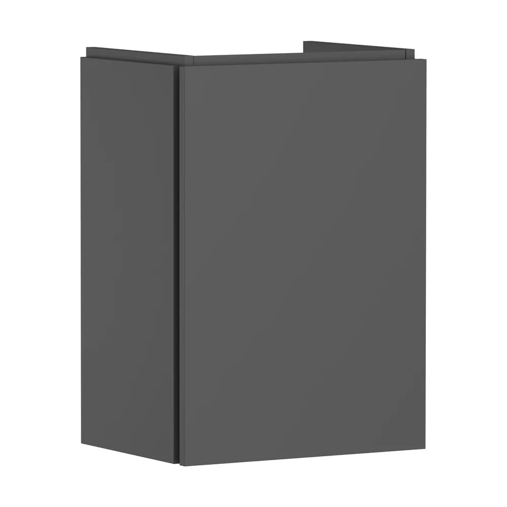 Hansgrohe Xilesa E 43x33 cm Arduvaz Mat Gri Kapaklı El Yıkama Lavabo Dolabı Sağ - 54246760