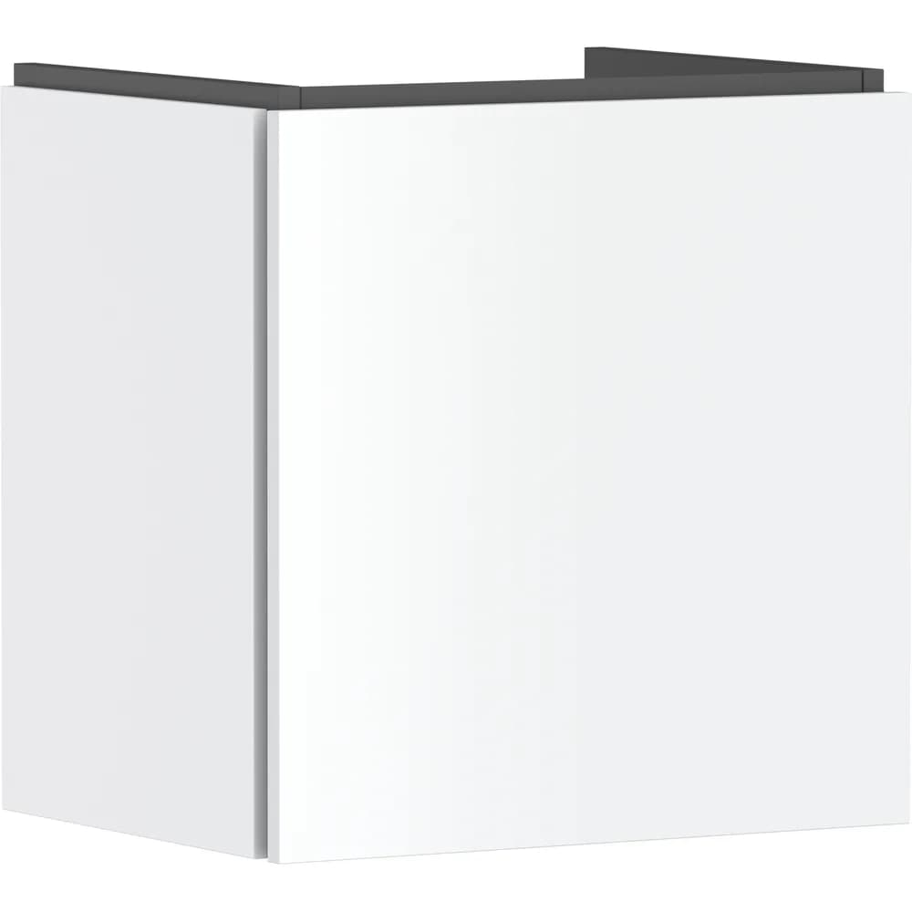 Hansgrohe Xilesa E 48x38 cm Mat Beyaz Tek Çekmeceli El Yıkama Lavabo Dolabı - 54247700