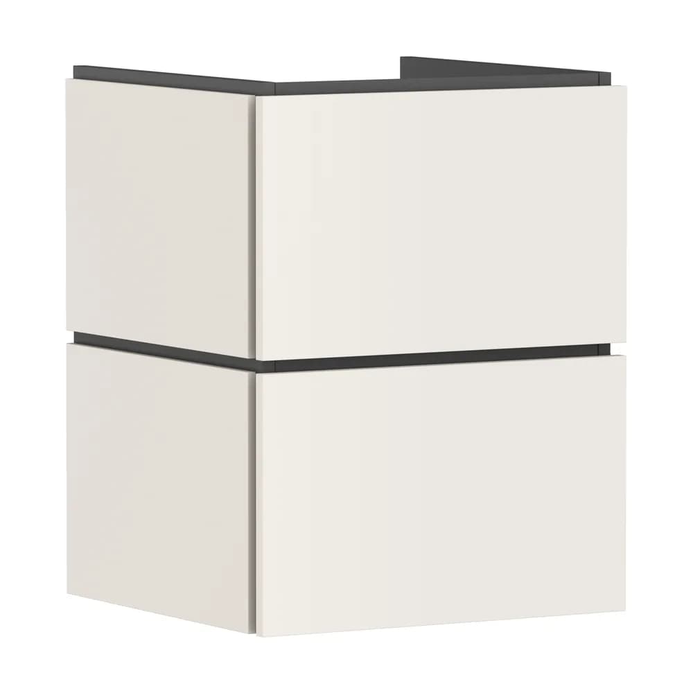 Hansgrohe Xilesa E 48x47 cm Kum Mat Bej 2 Çekmeceli El Yıkama Lavabo Dolabı - 54250780