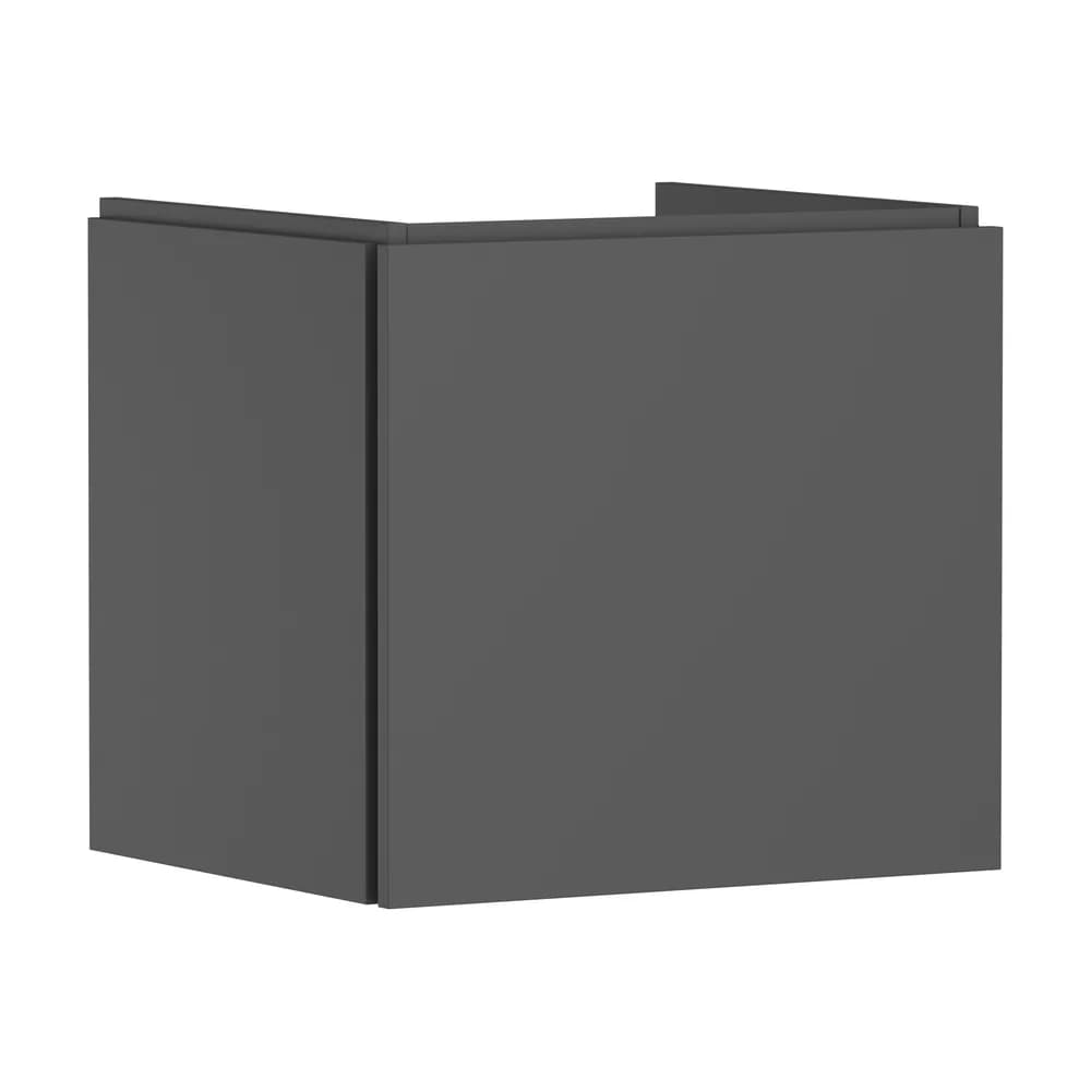 Hansgrohe Xilesa E 53x47 cm Arduvaz Mat Gri Tek Çekmeceli Lavabo Dolabı - 54251760