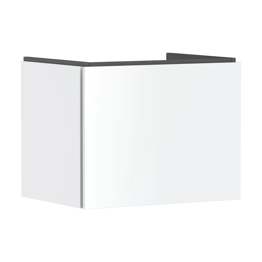 Hansgrohe Xilesa E 63x47 cm Mat Beyaz Tek Çekmeceli Lavabo Dolabı - 54255700