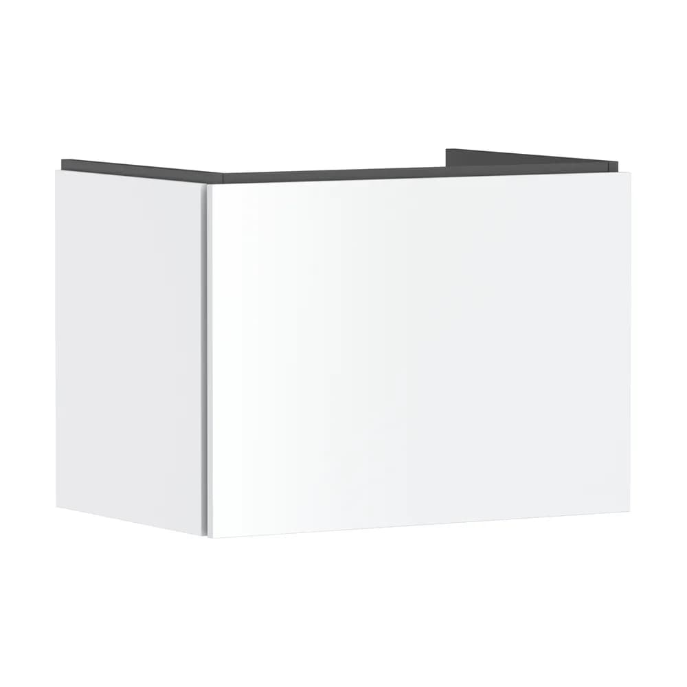 Hansgrohe Xilesa E 68x47 cm Mat Beyaz Tek Çekmeceli Lavabo Dolabı - 54257700